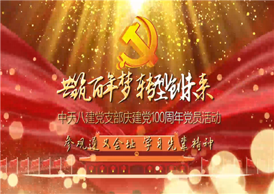 19体育平台（中国）官方网站八建党支部庆党建100周年党员活动